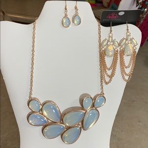 Necklace and earrings set